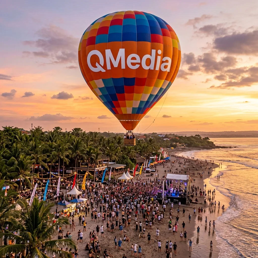 Air Balloon Promotion di Event Bali