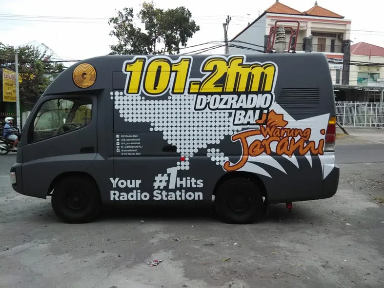 QMedia Bali Stiker Branding & Wrapping Kendaraan Premium