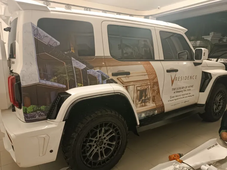 Wrapping Jeep Properti