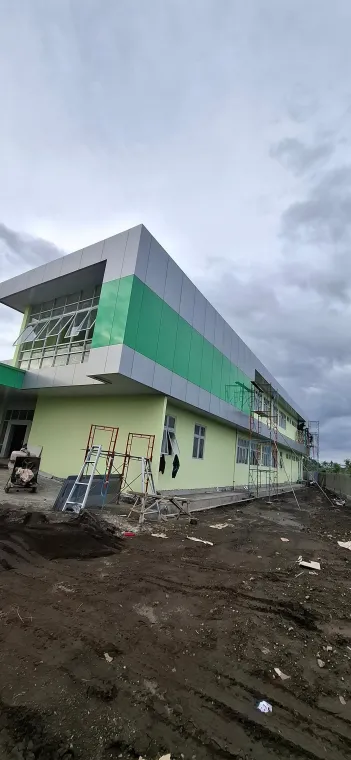 Honeycomb Screen Facade