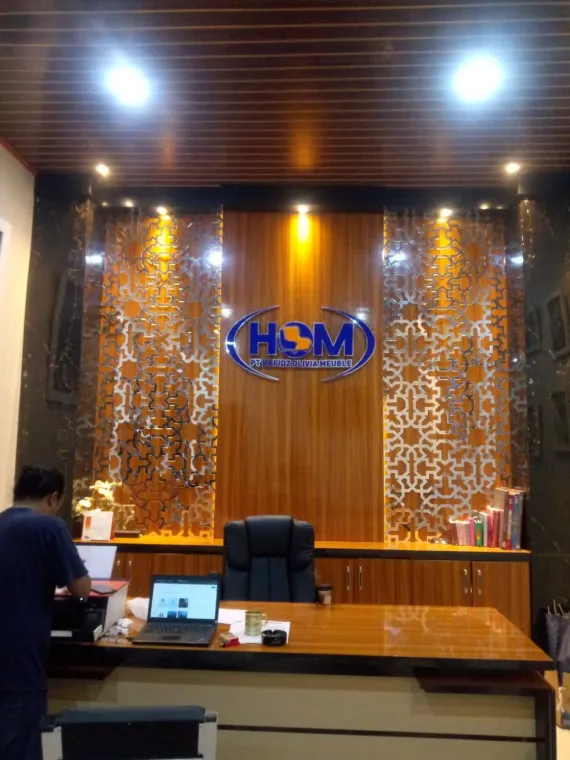 Huruf Timbul CNC Wall Logo