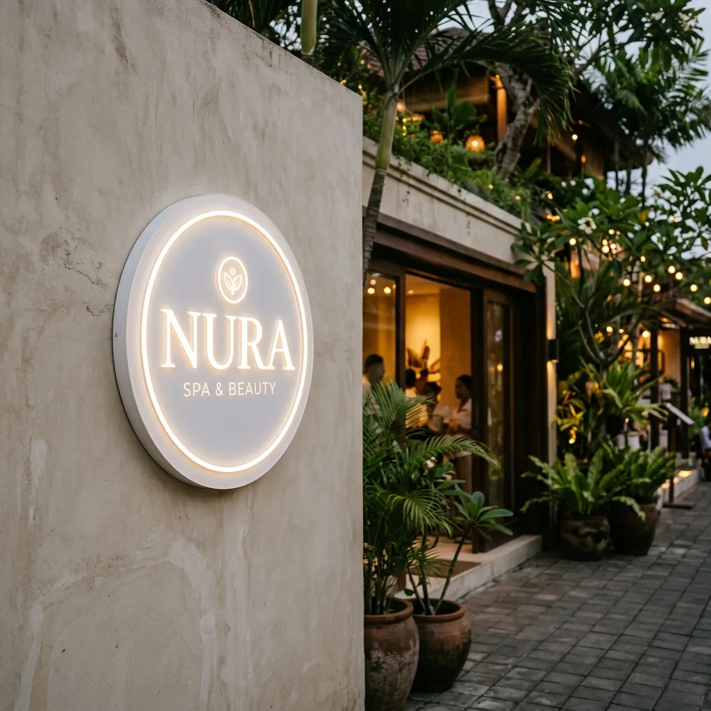 Neon Box Salon Bali
