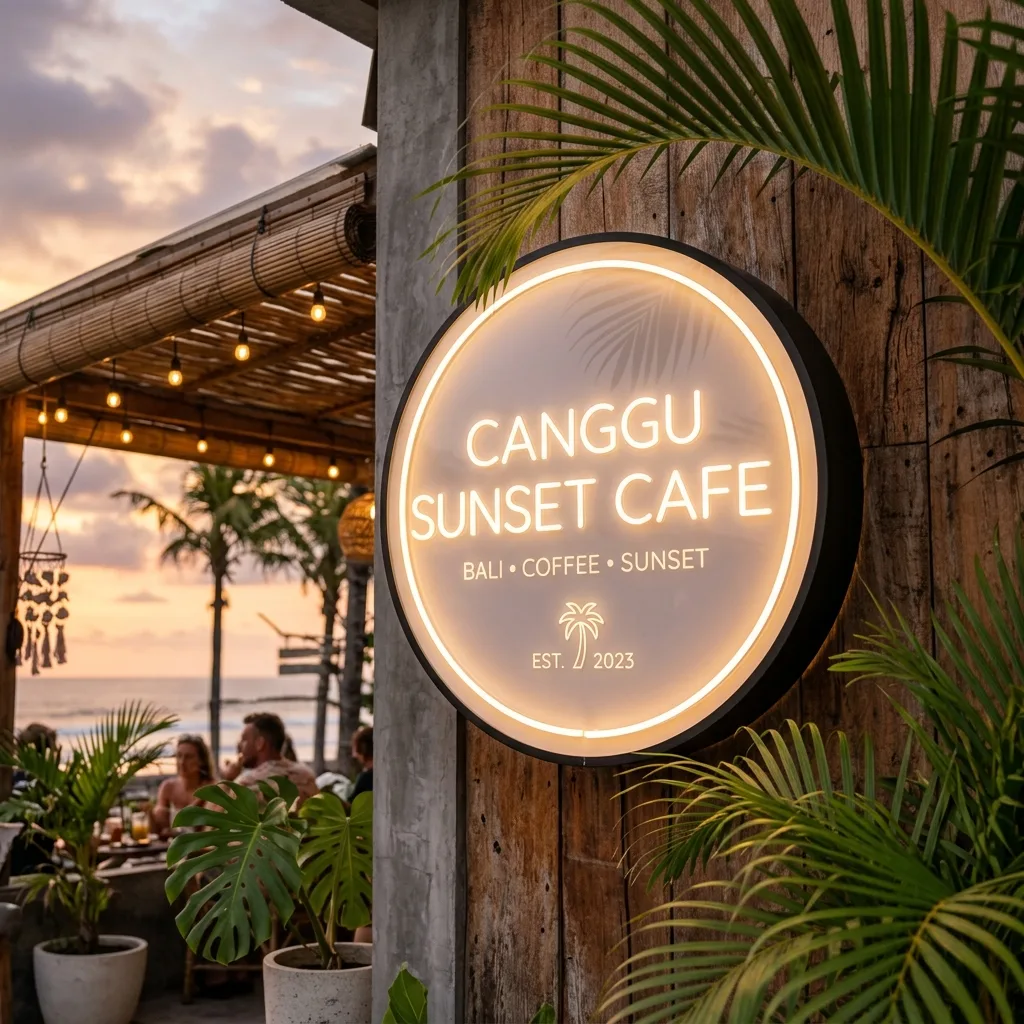 Neon Box Cafe Bali