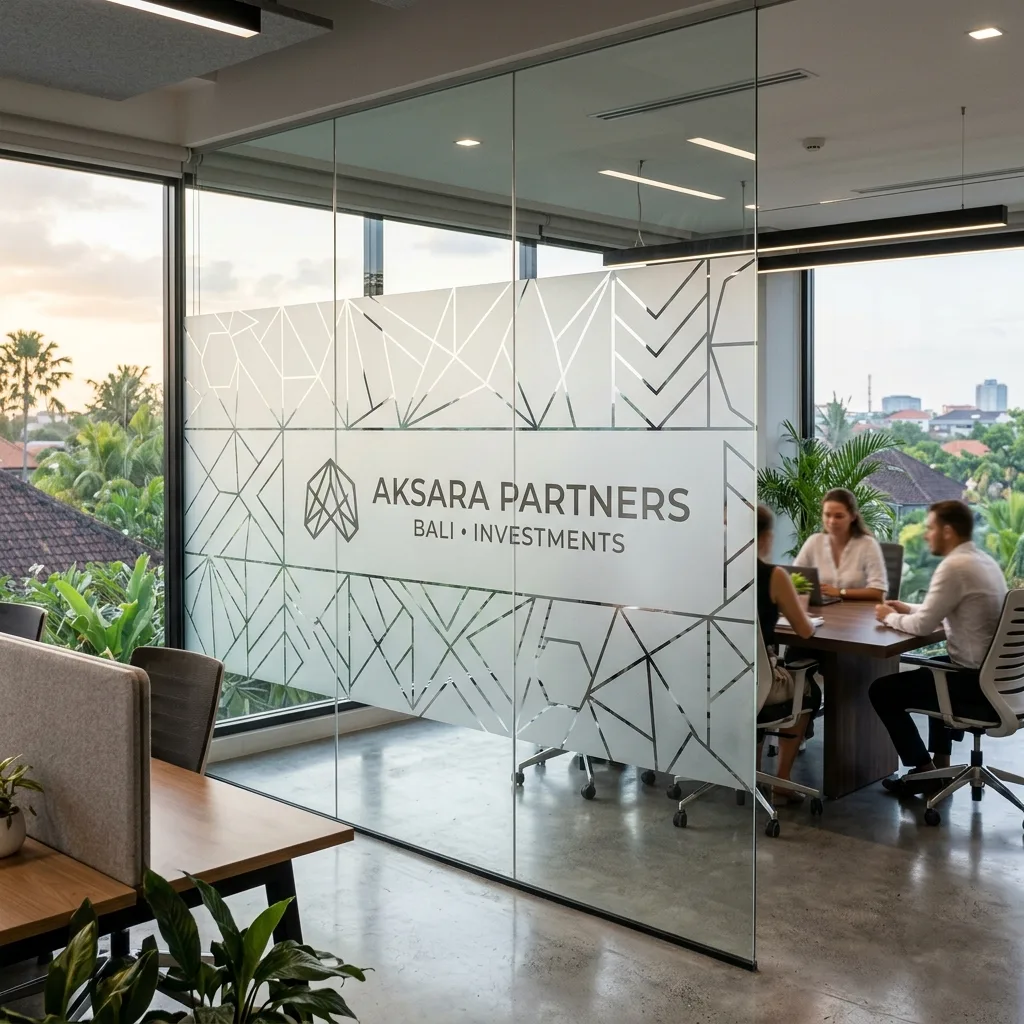 Office Glass Branding