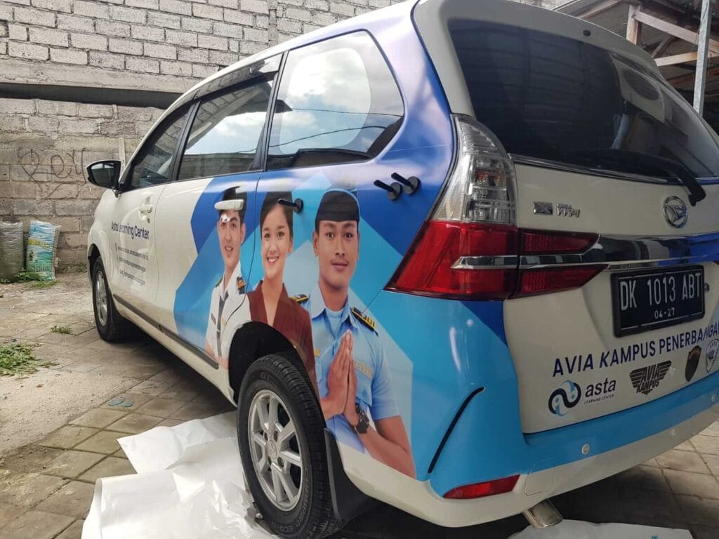 branding mobil sekolah bali