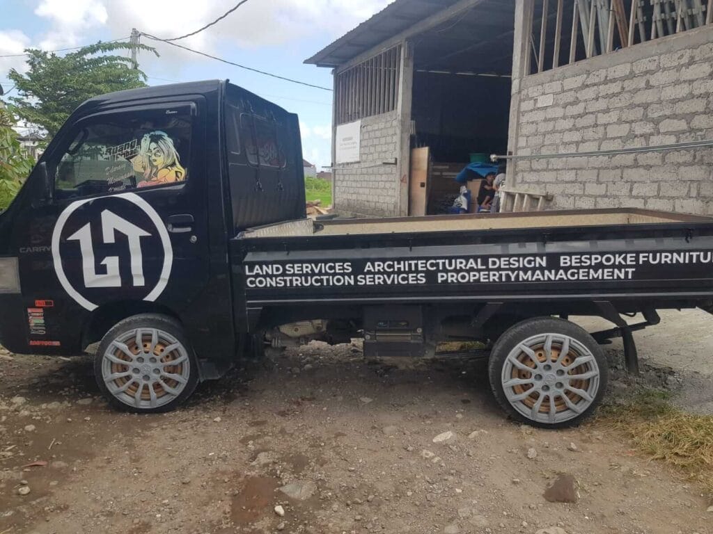 cutting sticker pick up bali