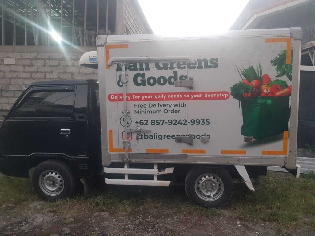 sticker branding mobil box